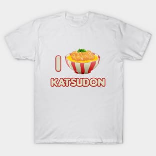 I Love Katsudon T-Shirt